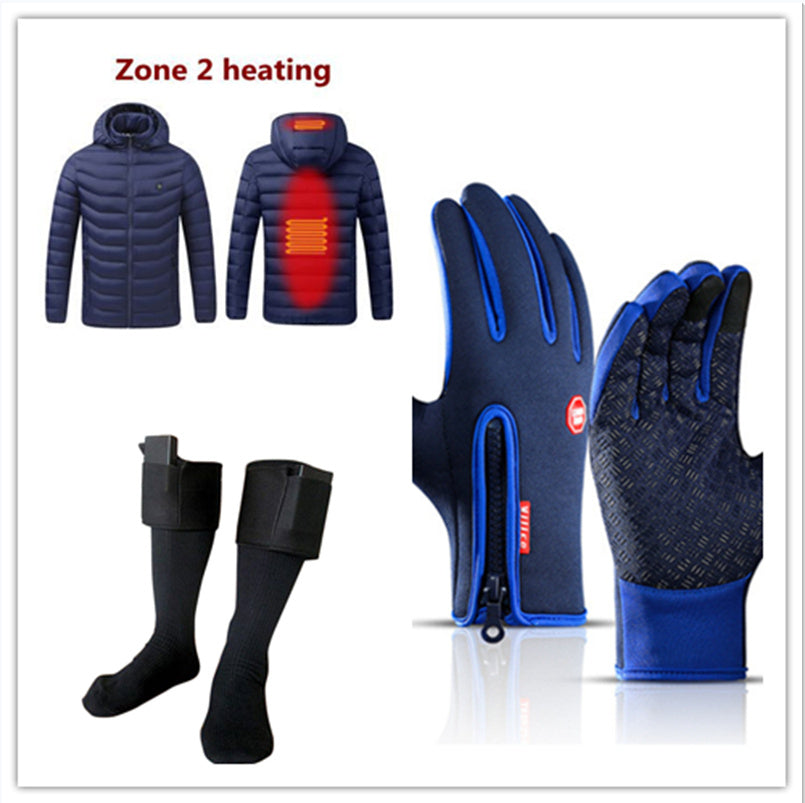 Winter Touch Screen Motorcycle Riding Gloves Waterproof Fleece