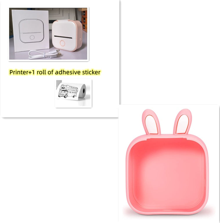 Portable Mini Thermal Label Printer Bluetooth Inkless Photo Printer