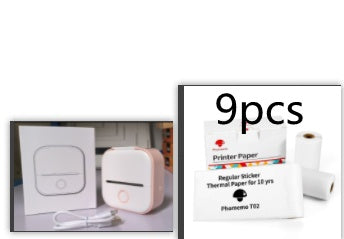 Portable Mini Thermal Label Printer Bluetooth Inkless Photo Printer