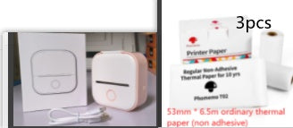 Portable Mini Thermal Label Printer Bluetooth Inkless Photo Printer