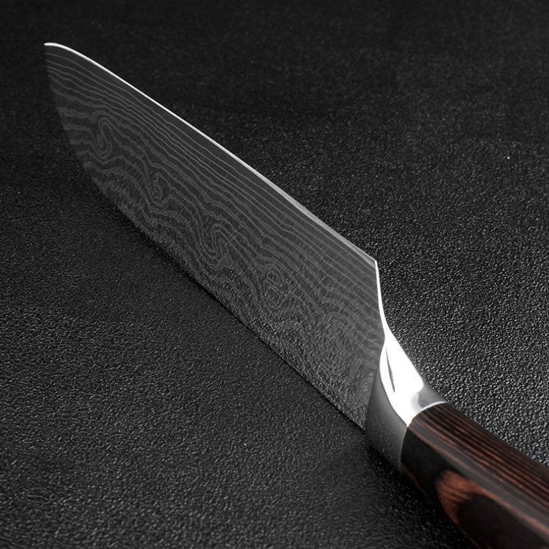 Professional Chef Knife Set 6/8-Piece Stainless Steel Kitchen Knives