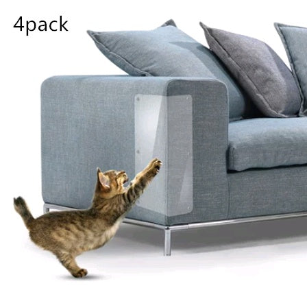Transparent Cat Claw Protector Pads – Anti-Scratch Sofa & Furniture Guard