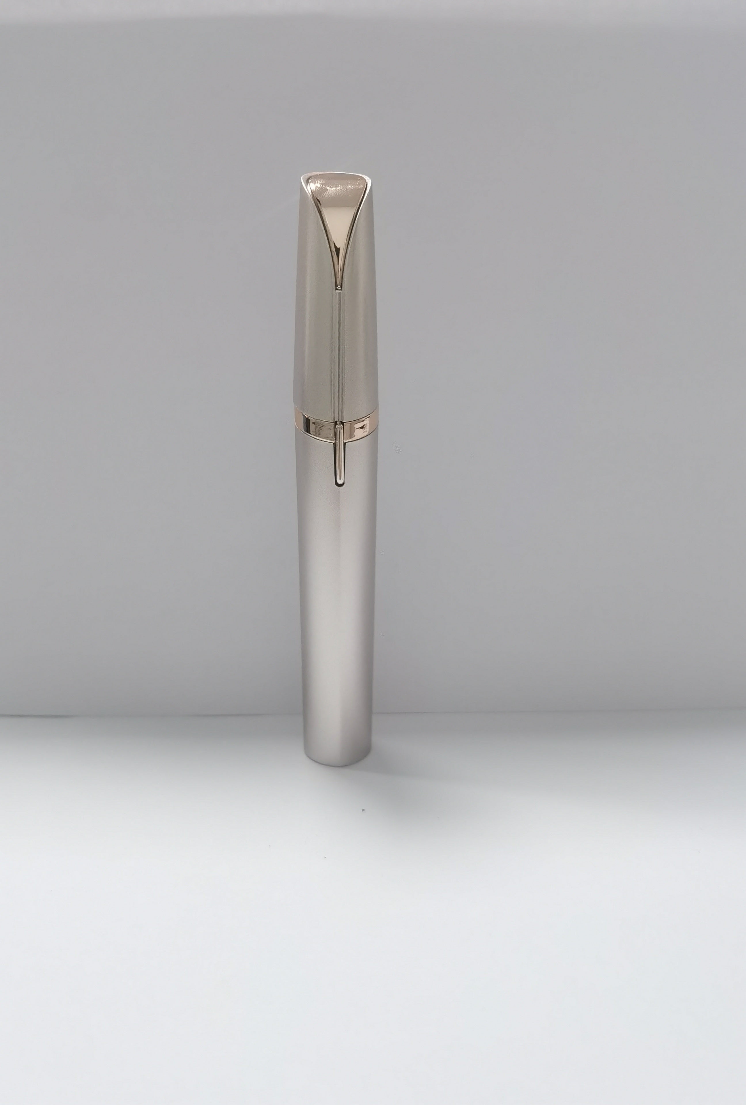 Mini Electric Eyebrow Trimmer Pen with LED Light & Painless Razor