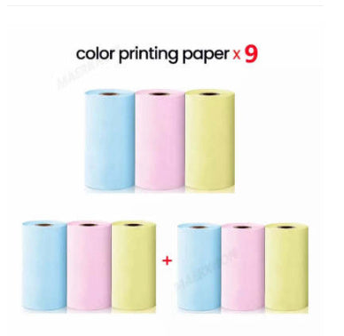 Portable Mini Thermal Label Printer Bluetooth Inkless Photo Printer