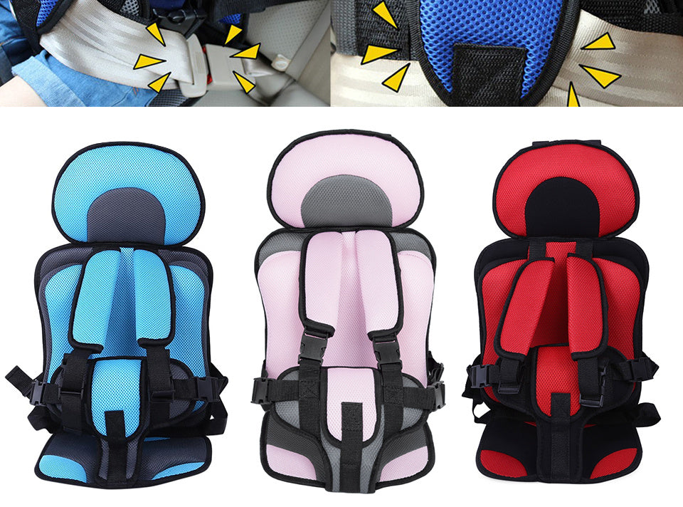 Portable Infant & Toddler Car Seat with 5-Point Safety Harness