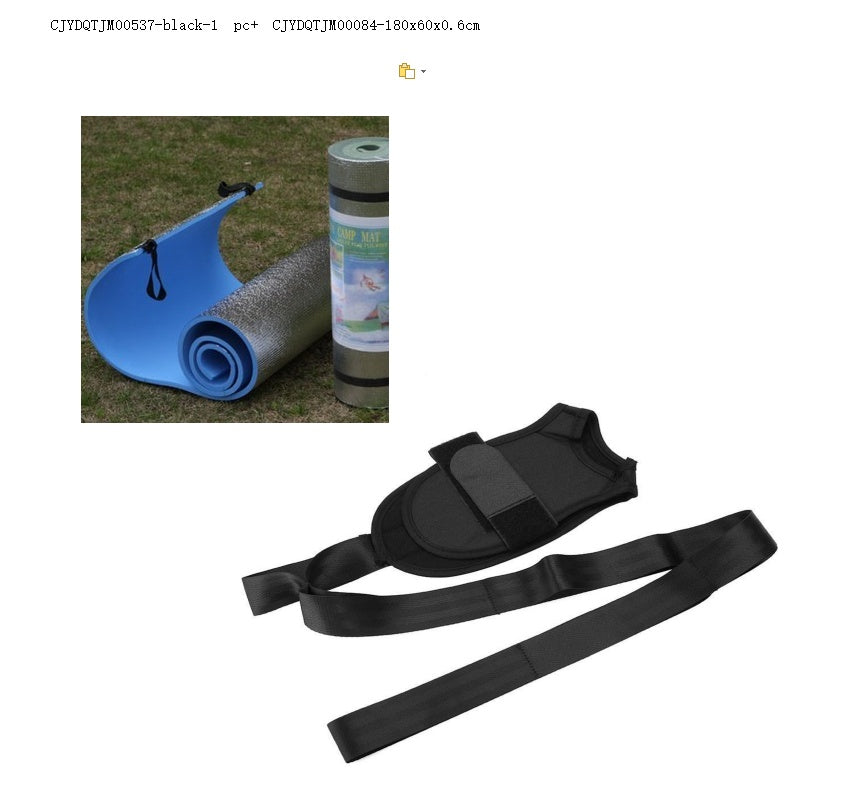 Yoga Stretching Belt for Flexibility, Rehabilitation & Leg Training