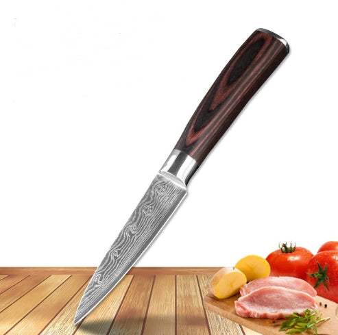 Professional Chef Knife Set 6/8-Piece Stainless Steel Kitchen Knives