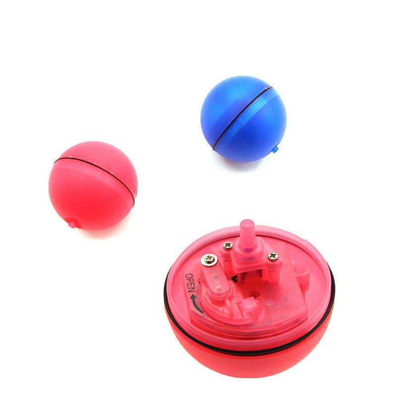 LED Rolling Cat Toy Ball – USB Rechargeable Laser Interactive Toy