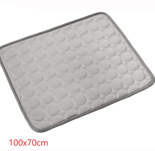 Pet Dog Cat Cooling Pad Ice Silk Summer silk fibers Cold Nest Cushion Mat