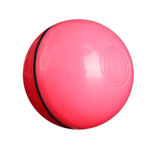 LED Rolling Cat Toy Ball – USB Rechargeable Laser Interactive Toy