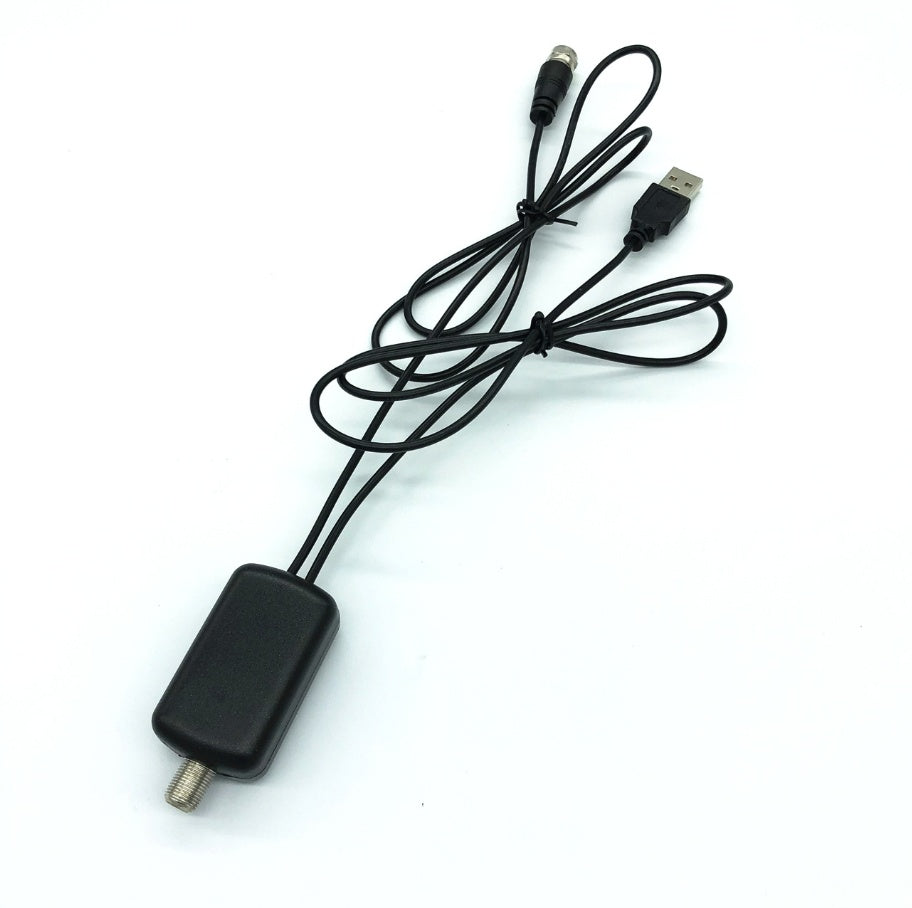 HDTV Antenna Signal Booster – Low Noise TV Amplifier Adapter
