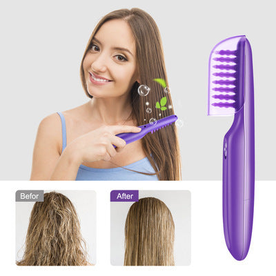 Electric Detangling Brush with Scalp Massage for Wet & Dry Hair