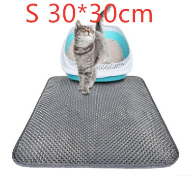 Honeycomb Cat Litter Mat – Waterproof, Urine Proof Double-Layer Pad