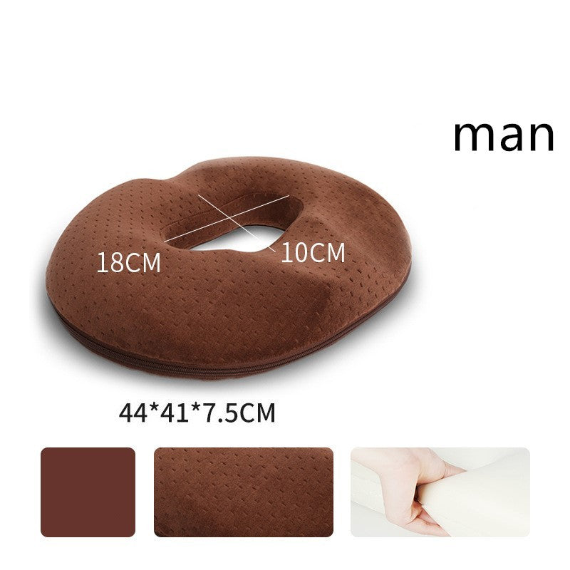 Memory Foam Seat Cushion Pillow for Office Chair & Home Use