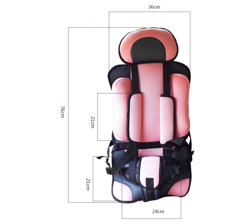 Portable Infant & Toddler Car Seat with 5-Point Safety Harness