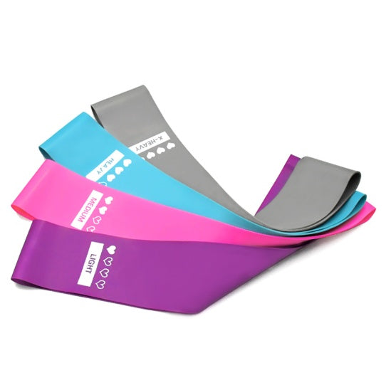 Resistance Bands Set for Fitness, Yoga, Pilates & Bodybuilding