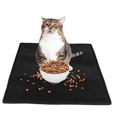 Honeycomb Cat Litter Mat – Waterproof, Urine Proof Double-Layer Pad