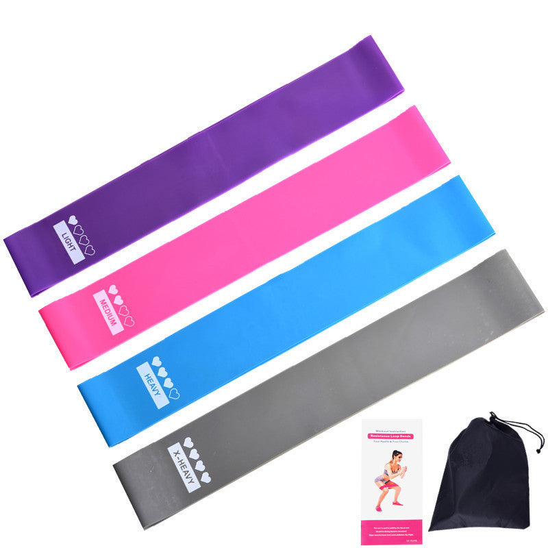 Resistance Bands Set for Fitness, Yoga, Pilates & Bodybuilding