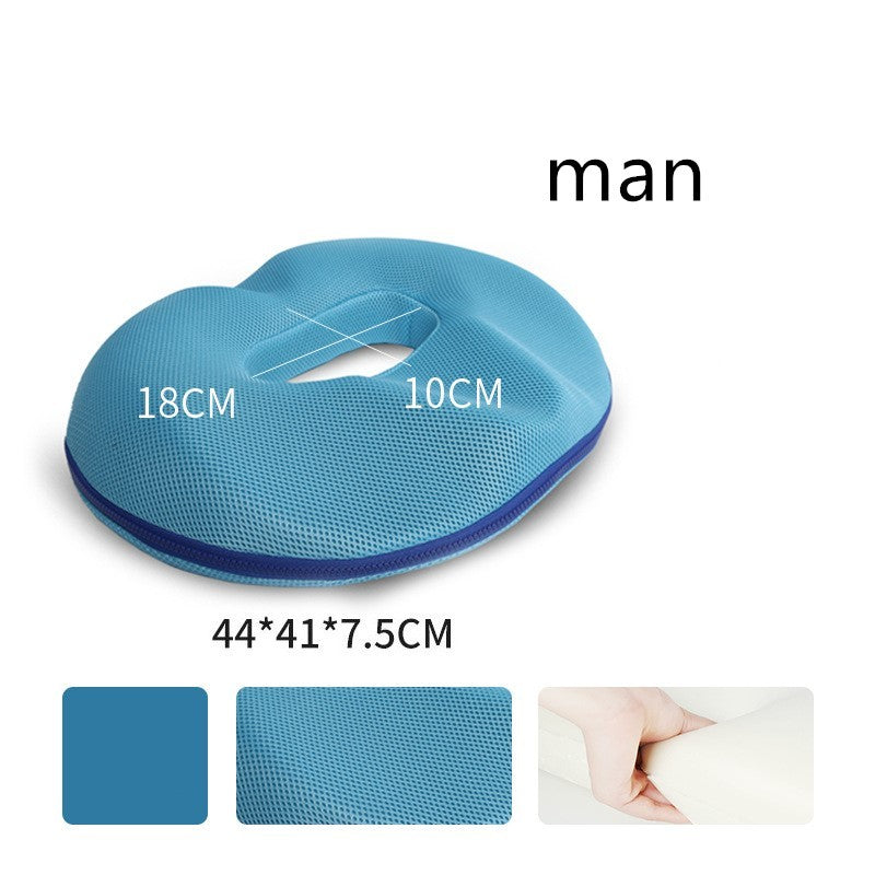 Memory Foam Seat Cushion Pillow for Office Chair & Home Use