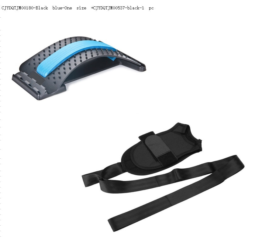 Yoga Stretching Belt for Flexibility, Rehabilitation & Leg Training