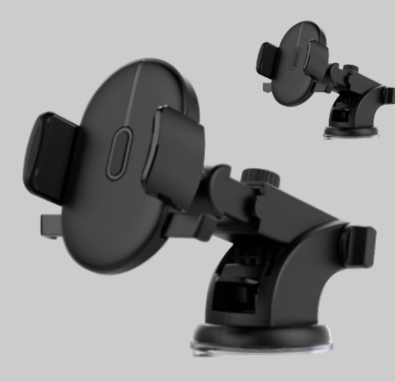 Telescopic Car Phone Holder Dashboard Suction Cup 360° Mount
