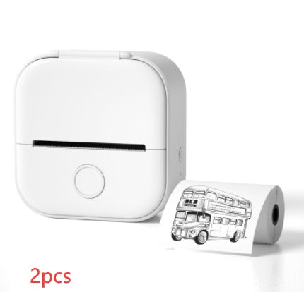 Portable Mini Thermal Label Printer Bluetooth Inkless Photo Printer