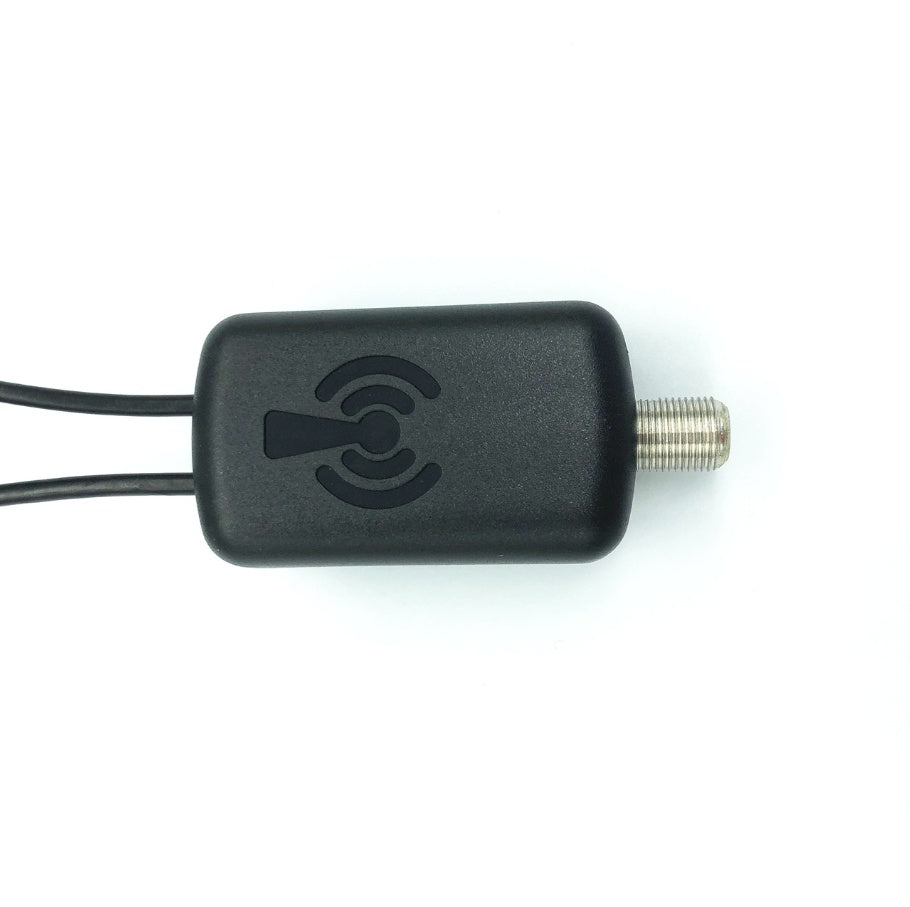 HDTV Antenna Signal Booster – Low Noise TV Amplifier Adapter