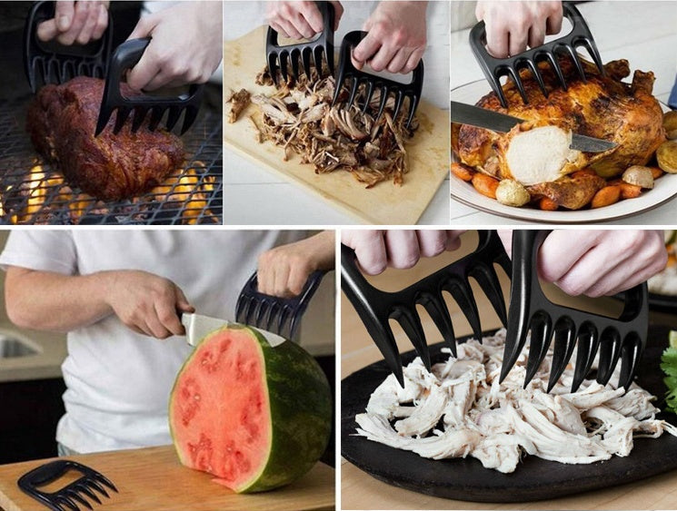 Bear Claw Meat Shredder Forks for BBQ Pulled Pork & Barbecue