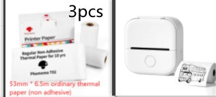 Portable Mini Thermal Label Printer Bluetooth Inkless Photo Printer