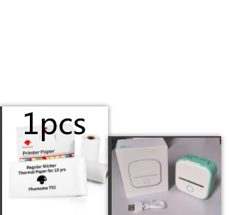 Portable Mini Thermal Label Printer Bluetooth Inkless Photo Printer