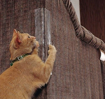 Transparent Cat Claw Protector Pads – Anti-Scratch Sofa & Furniture Guard