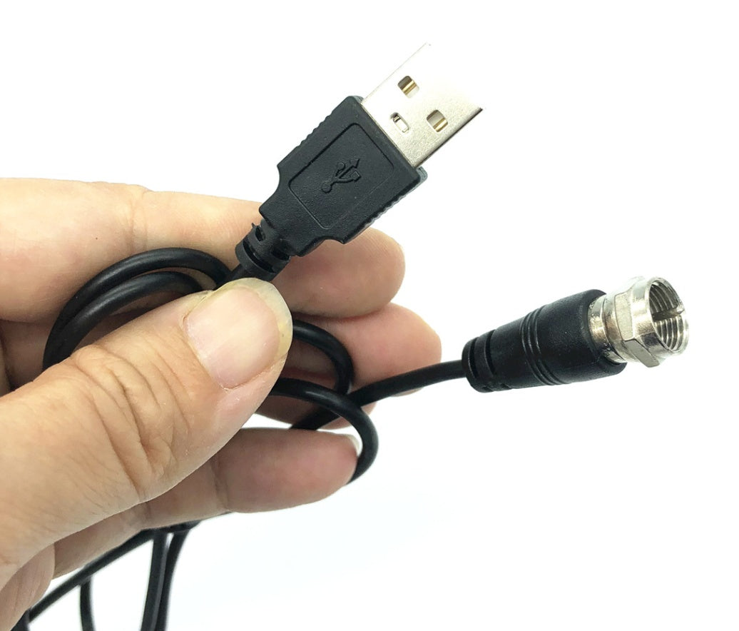 HDTV Antenna Signal Booster – Low Noise TV Amplifier Adapter