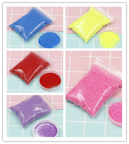 DIY Magic Sand Non-Wet Educational Toy for Kids Handmade Play