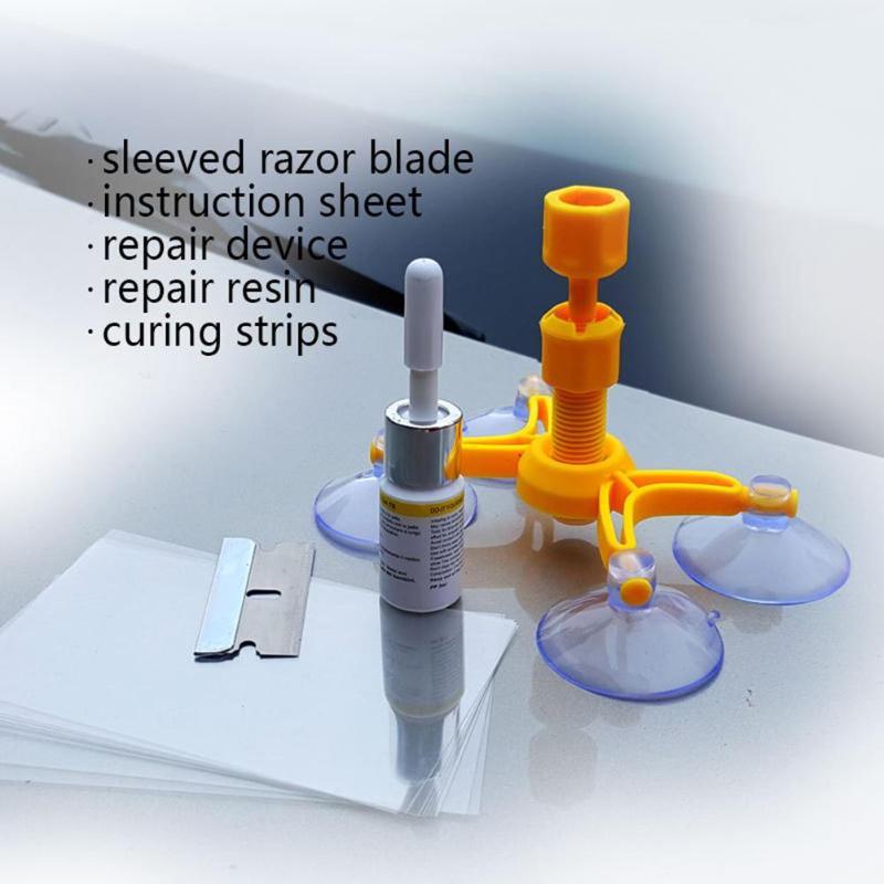 Car Window Glass Repair Kit Scratch Crack Restore Polishing Tool