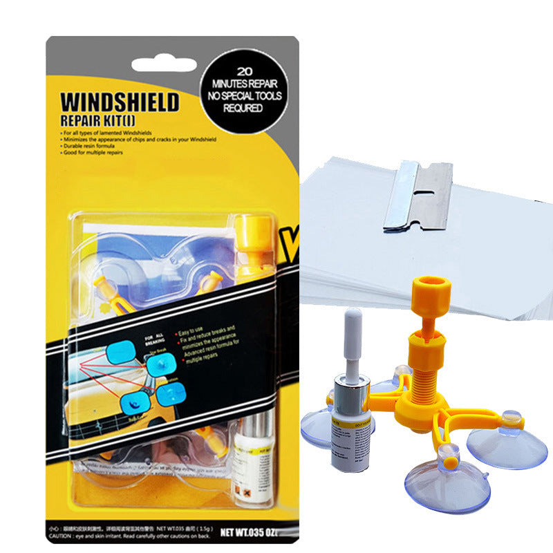 Car Window Glass Repair Kit Scratch Crack Restore Polishing Tool