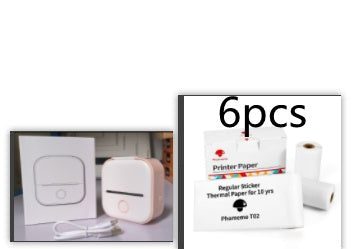 Portable Mini Thermal Label Printer Bluetooth Inkless Photo Printer