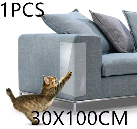 Transparent Cat Claw Protector Pads – Anti-Scratch Sofa & Furniture Guard