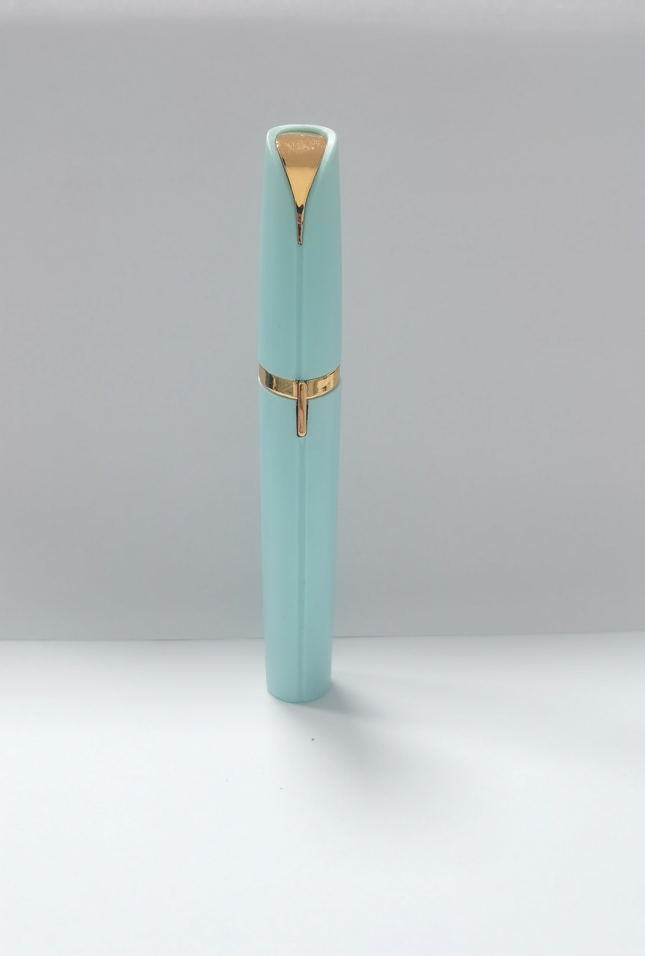 Mini Electric Eyebrow Trimmer Pen with LED Light & Painless Razor