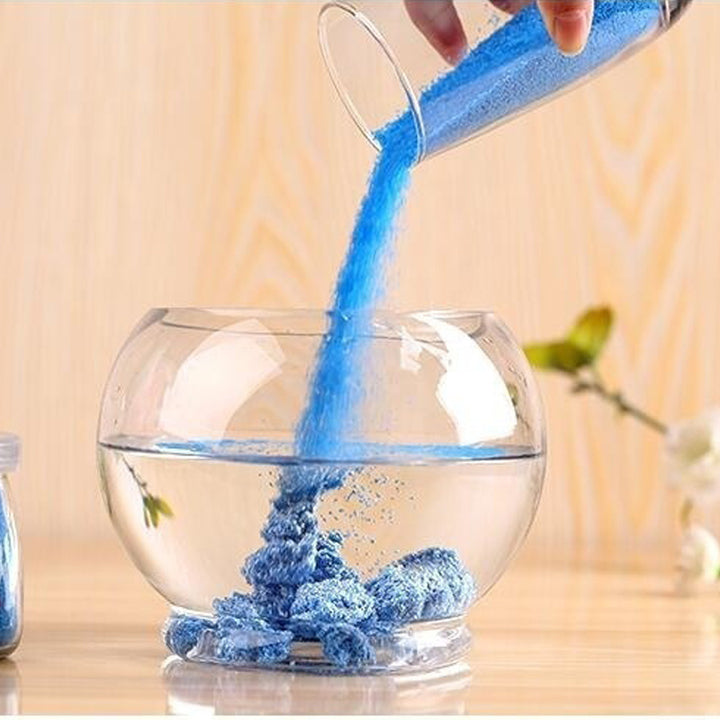 DIY Magic Sand Non-Wet Educational Toy for Kids Handmade Play