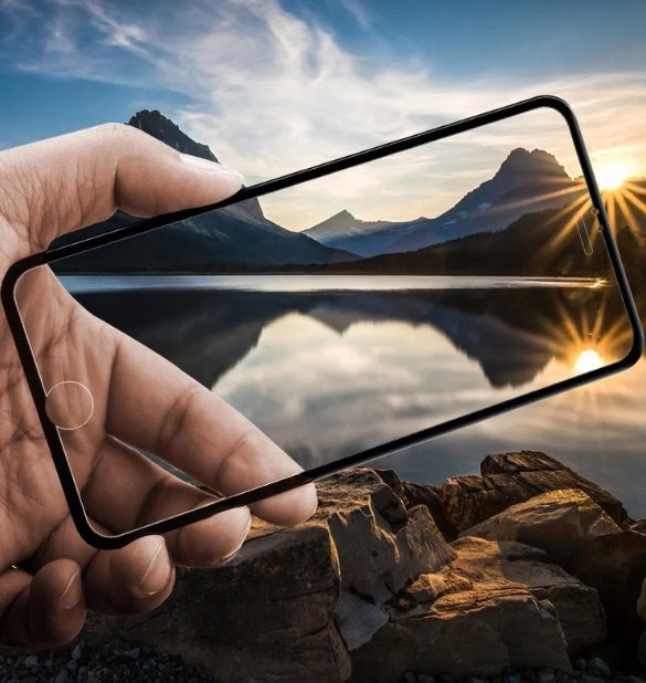 Anti-Peep Magnetic Privacy Glass Phone Case for iPhone Protection