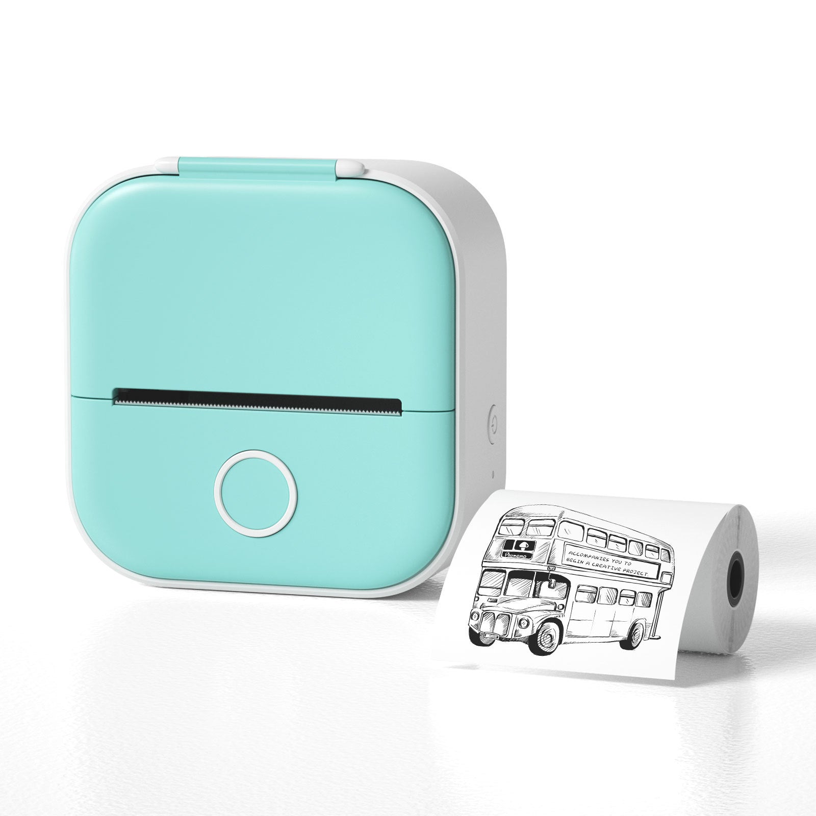 Portable Mini Thermal Label Printer Bluetooth Inkless Photo Printer