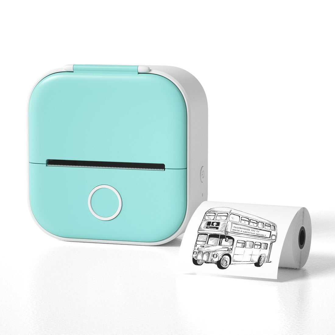 Portable Mini Thermal Label Printer Bluetooth Inkless Photo Printer