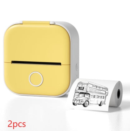 Portable Mini Thermal Label Printer Bluetooth Inkless Photo Printer