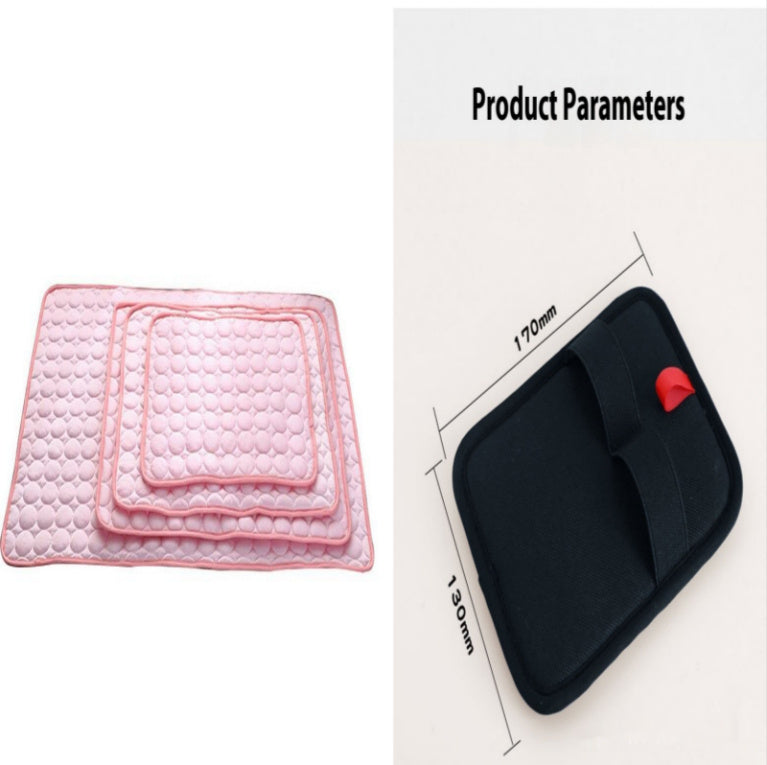 Pet Dog Cat Cooling Pad Ice Silk Summer silk fibers Cold Nest Cushion Mat