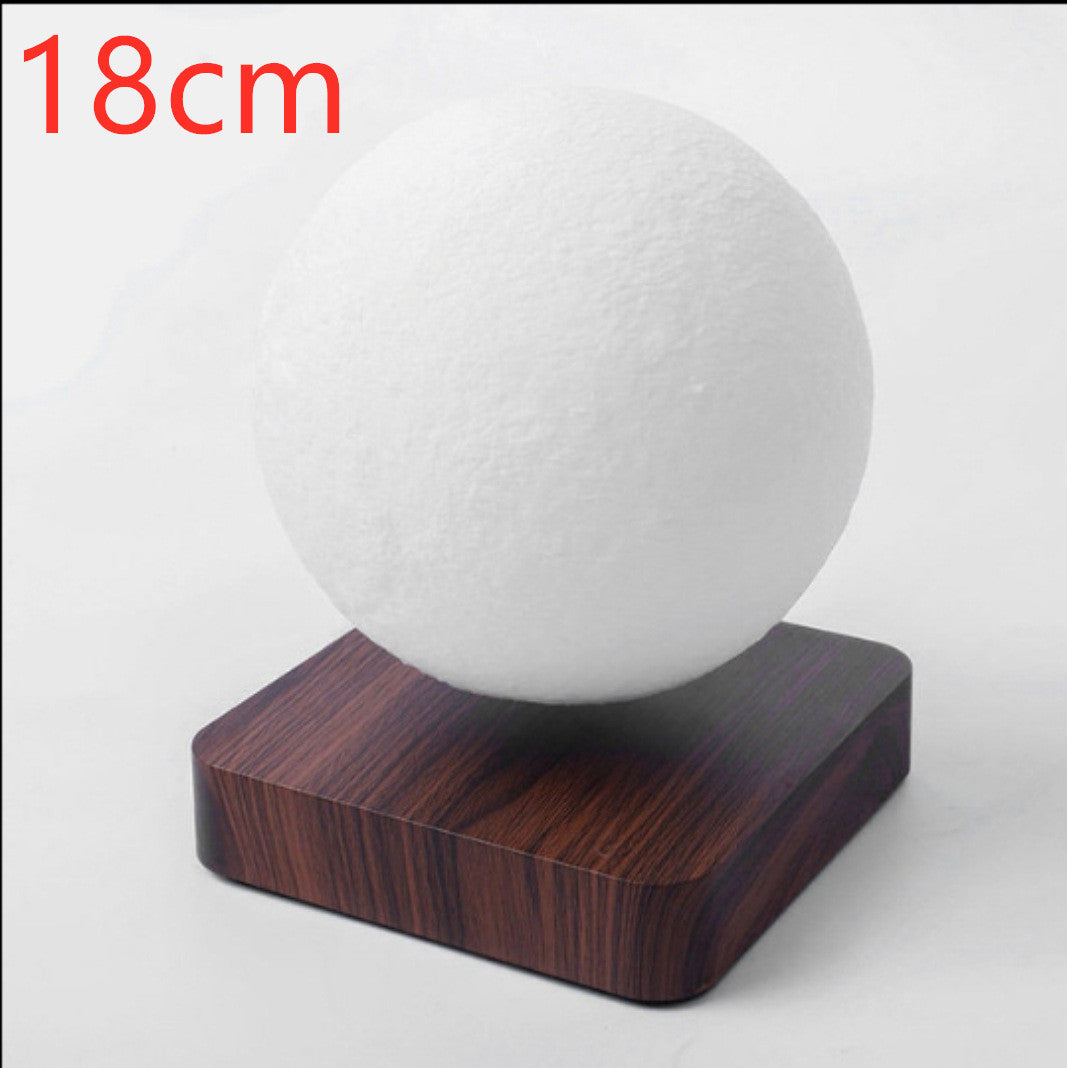 Magnetic Levitation Moon Lamp 3D Printed Planet Night Light Decor