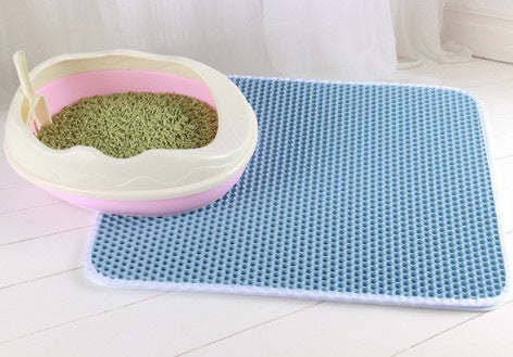 Honeycomb Cat Litter Mat – Waterproof, Urine Proof Double-Layer Pad