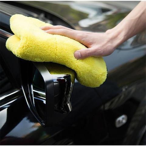 Two-Color Dual-Sided Microfiber Car Wash Towel Scratch-Free