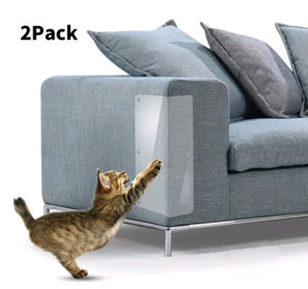 Transparent Cat Claw Protector Pads – Anti-Scratch Sofa & Furniture Guard