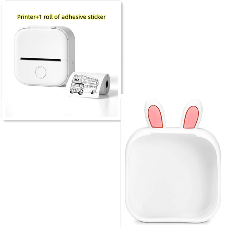 Portable Mini Thermal Label Printer Bluetooth Inkless Photo Printer