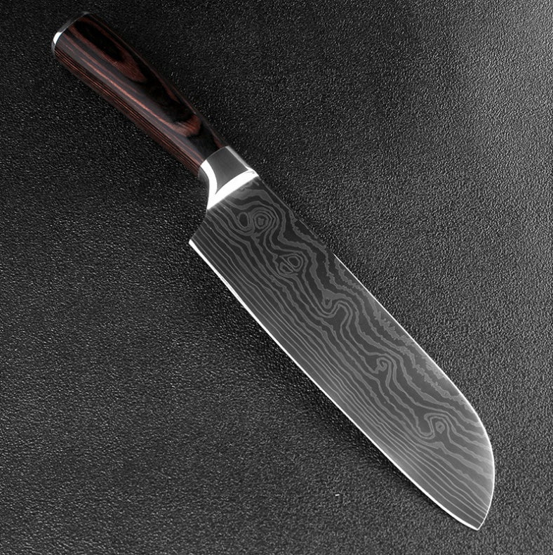 Professional Chef Knife Set 6/8-Piece Stainless Steel Kitchen Knives